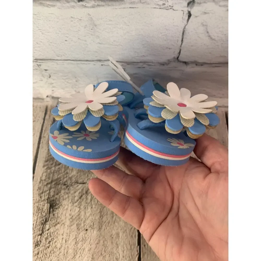 KOALA KIDS Girl’s Flower Sandals / Size: 0-6 Months